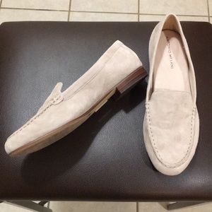 Antonio Melani size 9.5 suede loafers .